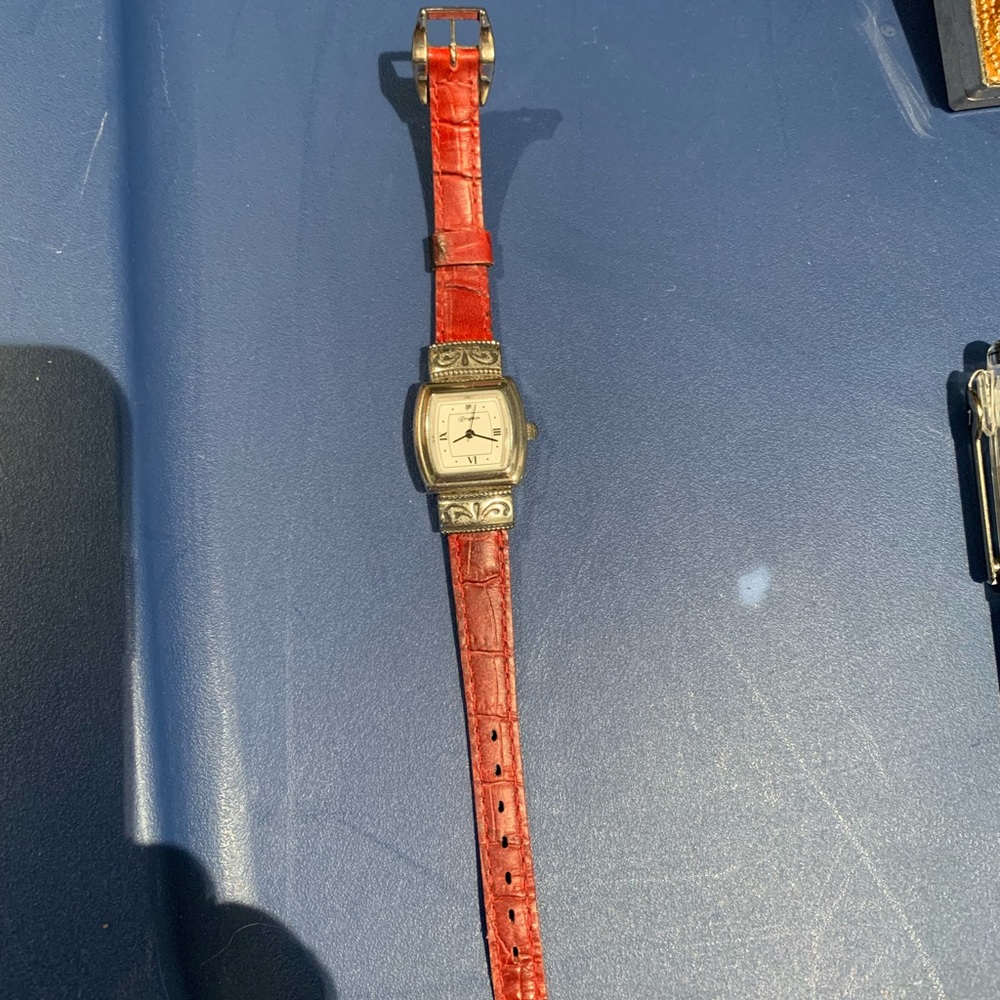 Brighton Red/Black Reversible wrist Watch